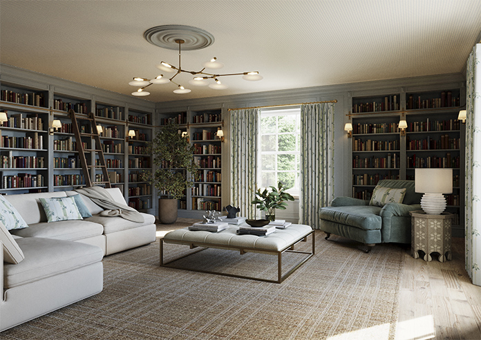 Upton, Apple Bee Smokes - Made to Measure Curtains - Image 7